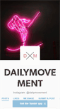 Mobile Screenshot of daily-movement.com